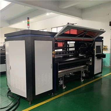 Máquina de impresión por transferencia de calor para tela